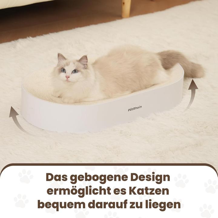 Image du produit AstroPet Kratzpappe Zen Paw weiss (Blanc)