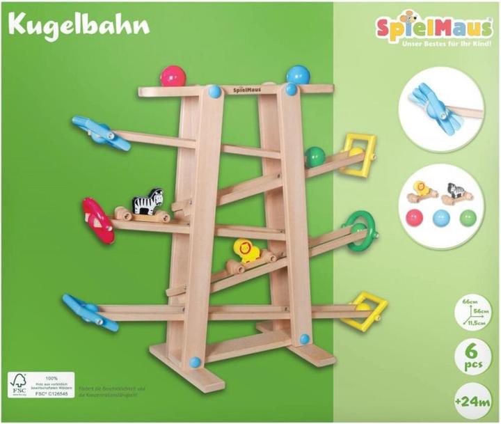 Immagine prodotto Spielmaus SMH Pista da ballo in legno con elementi di rotolamento