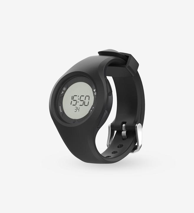 Actual product image Decathlon Laufuhr Stoppuhr - W200 M (40 mm)