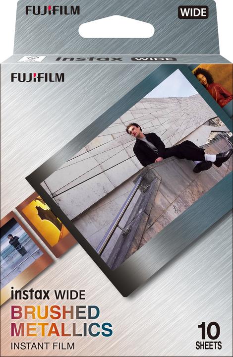 Productafbeelding Fujifilm Instax Wide Film Brushed Metallics (Instax Wide 300, Instax Wide 400)