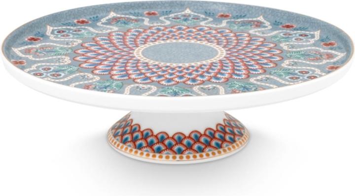 PIP Studio Flower Fest.scallop mini cake plate Deco LB 21cm