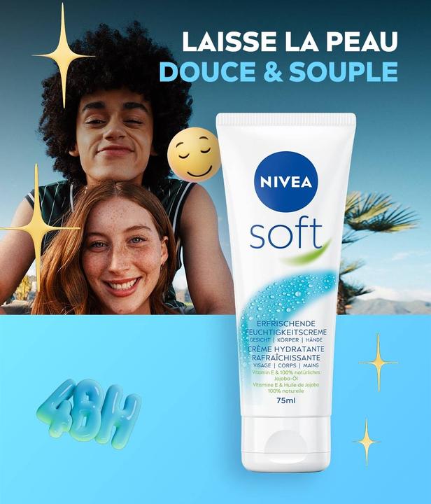 Image du produit NIVEA Soft Tube DUO (Crème pour le corps, 150 ml)