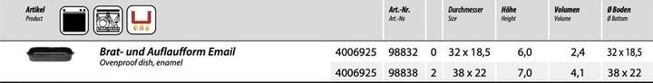 Produktbild ELO Auflaufform