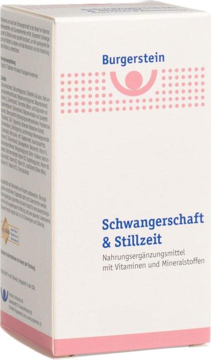 Image du produit Burgerstein Grossesse et allaitement (90 comprimés) (90 pièce(s), Cachets, 166 g)