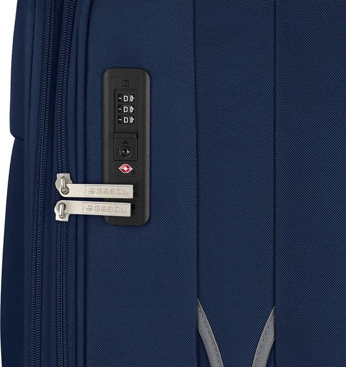 Immagine prodotto Gabol Set di valigie Zambia a 4 ruote 3 pezzi con piega elastica (115 l)