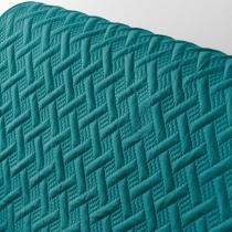Actual product image Douceur D'intérieur quilted sofa protector, petrol, 279 x 179 cm