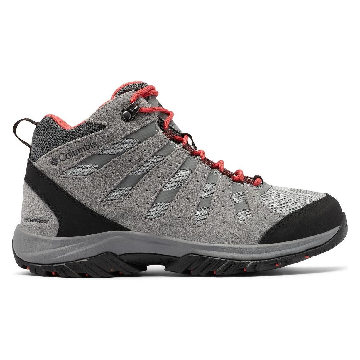 Columbia, Vrouwen, Wandelschoenen, Redmondâ„¢ Iii Mid Waterproof Women's Wandelschoenen - Steam, Red Coral - Maat 42 (42), Rood