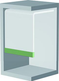 Actual product image Rehau Vertical brake RAUVOLET E 23 (2 pcs.)