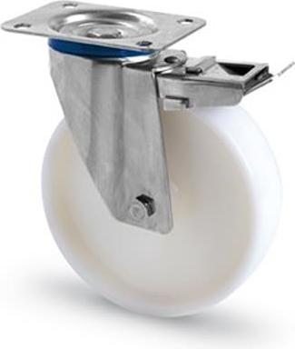 RS PRO Drehlager Lenkrolle, Rad ø 80mm, 120kg, Ges