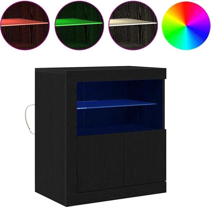 Image du produit vidaXL LED-Sideboard (37 x 37 x 67 cm)