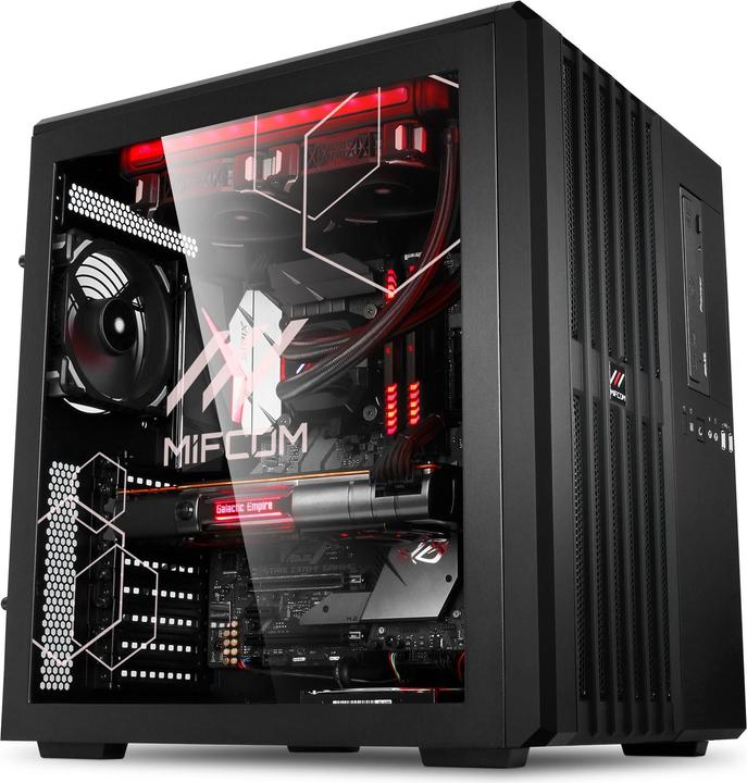 Produktbild Mifcom Battlebox Titan Xp (Intel Core i7-8700K, 32 GB, 500 GB, Titan Xp)