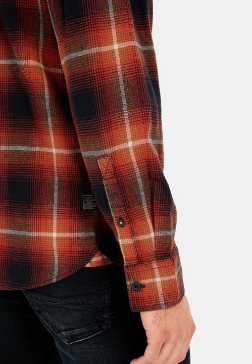 Produktbild Camel Active Langarmhemd mit Karomuster (5XL)