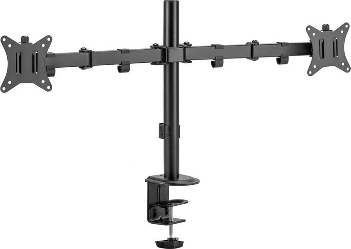 Produktbild Toboli Monitorhalterung 2 Monitore 17-32" Monitorarm VESA Bildschirmhalterung (Tisch, 32", 9 kg)
