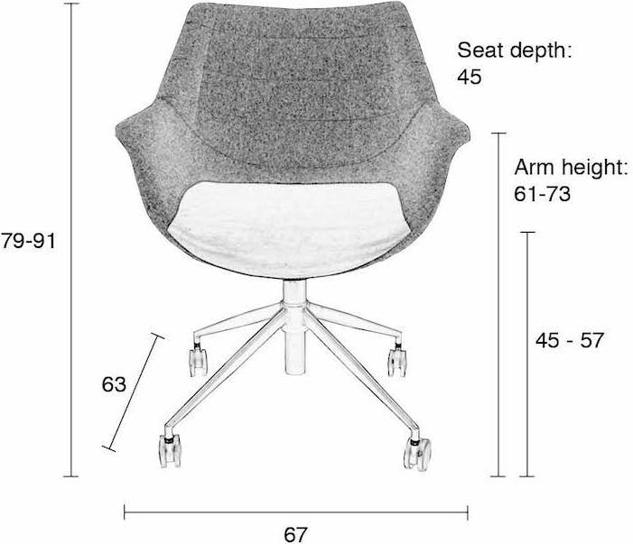 Actual product image Zuiver Doulton