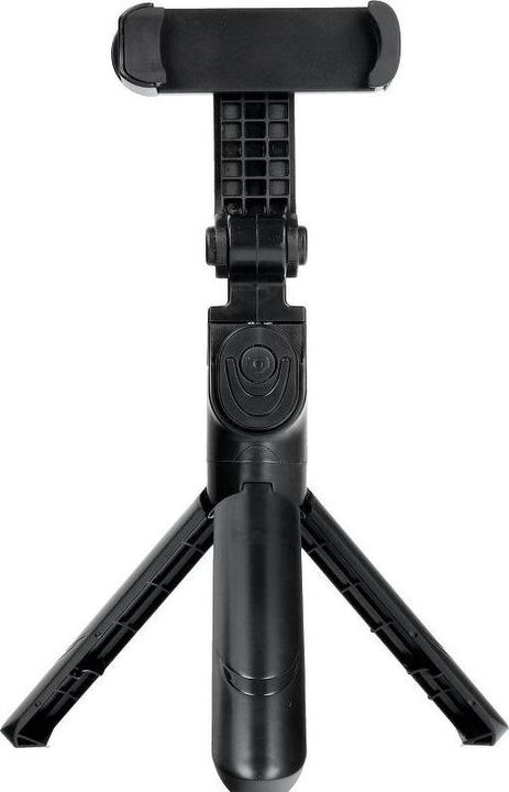 Actual product image Partner Telecom Stylus OEM Selfie stick with wireless remote control tripod SSTR-12 black