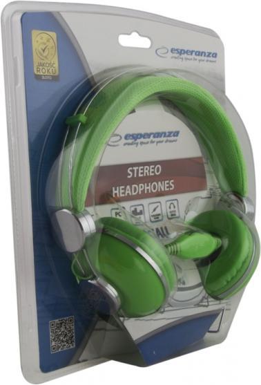 Actual product image Esperanza Macau EH149G Headphones (NC, Cable)