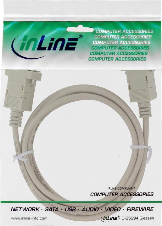 Produktbild InLine D-Sub 9 Pol — D-Sub 9 Pol (2 m)