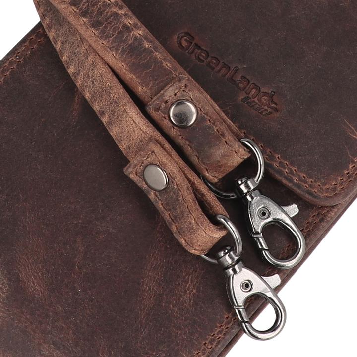 Actual product image Greenland Nature Montana shoulder bag leather 11 cm