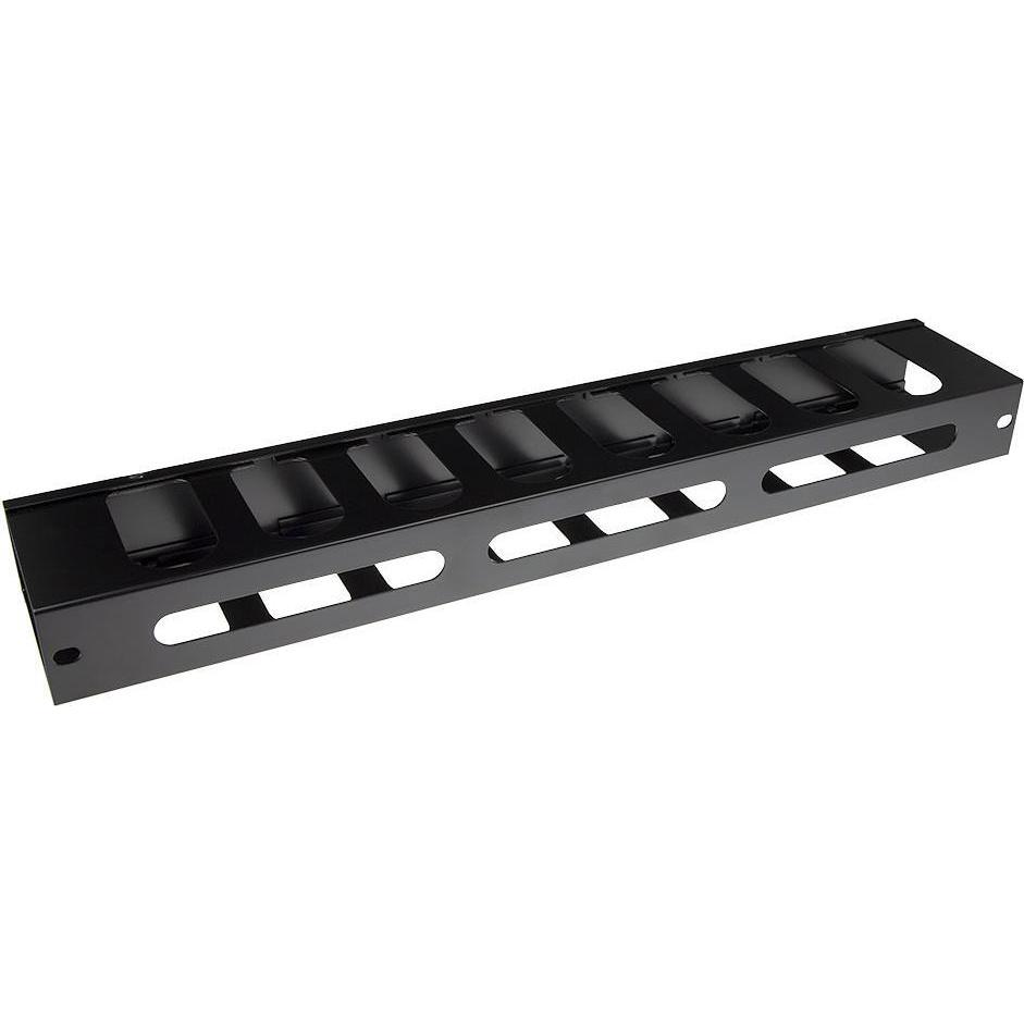 ACT FA2072 Rack Zubehör Kabelmanagementtafel, Serverschrank Zubehör, Schwarz