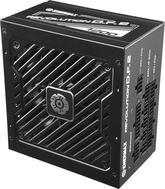 Immagine prodotto Enermax REVOLUTION D.F. 2 1200W Compact Gaming Streaming ATX PSU 80Plus Gold Semi-Modular Semi-Fanle (1200 W)