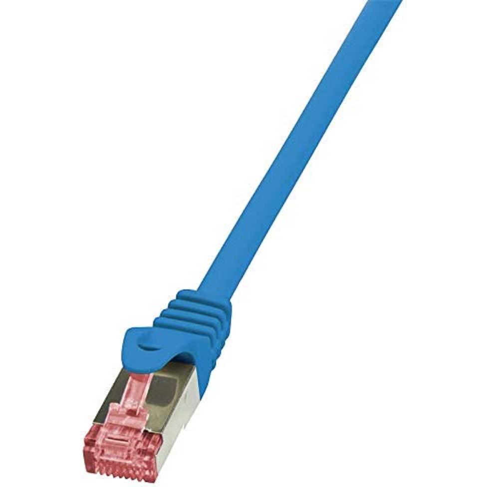 LogiLink Netzwerkkabel (S/FTP, CAT6, 0.25 m), Netzwerkkabel