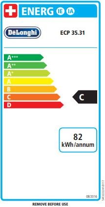 Energielabel De'Longhi Ecp 35.31