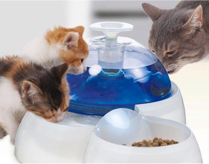 Actual product image Catit Water Fountain Drinking fountain, 3 l, incl. feeding bowl