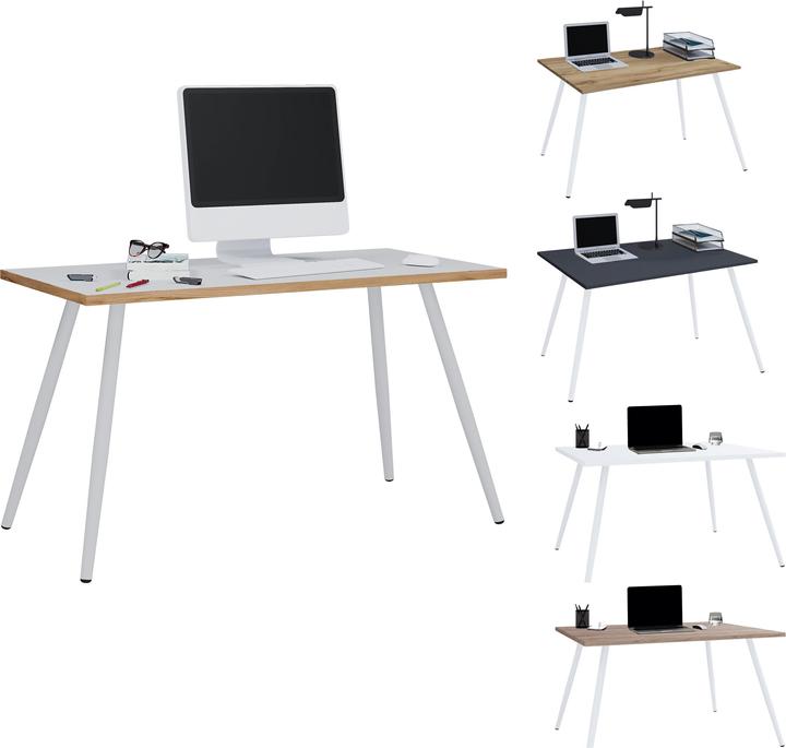 Image du produit VCM Holz Schreibtisch Bürotisch Salia 138x50