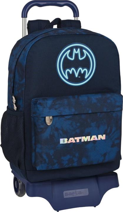 Produktbild Batman Schulrucksack mit Rädern Legendary Marineblau 30 x 43 x 14 cm