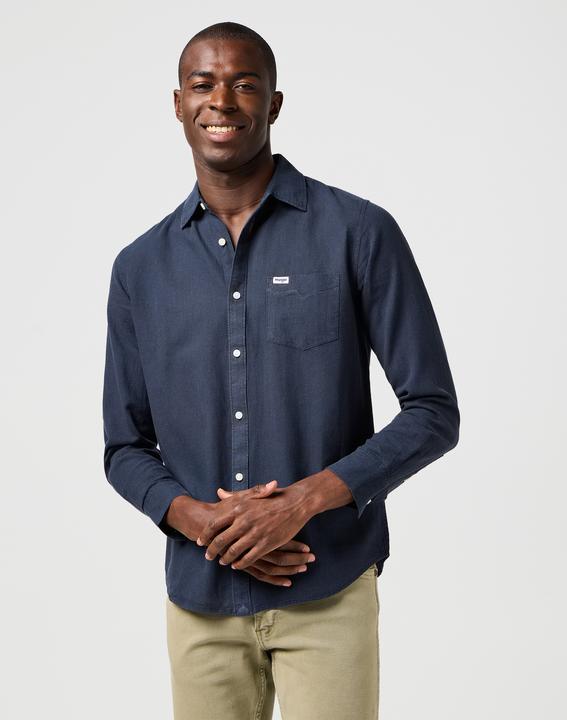 Immagine prodotto Wrangler Leinenhemd 1 Pkt Shirt (M)