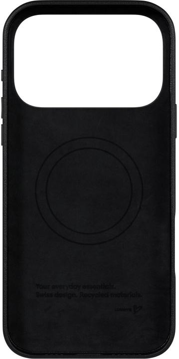 Produktbild Urbany's MagSafe Backcover aus veganem Leder Schwarz (Apple iPhone 17 Pro Max)