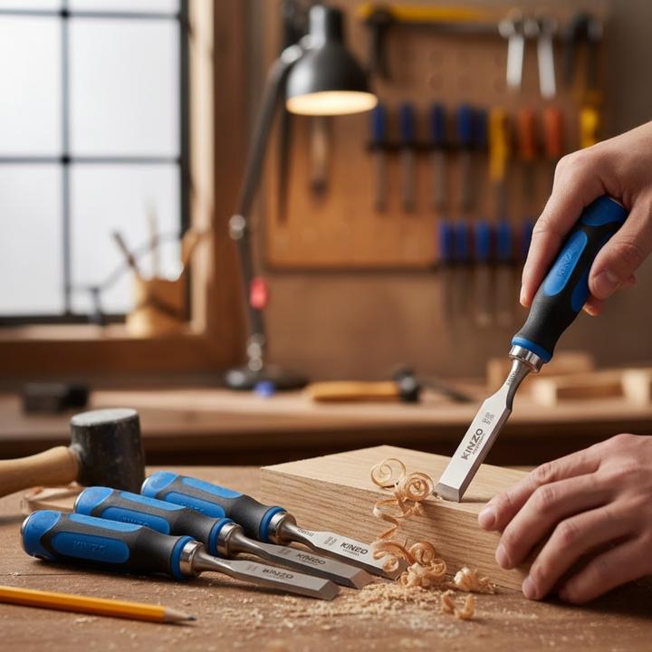 Produktbild Kinzo Chisel set 4pcs ST (25 mm)