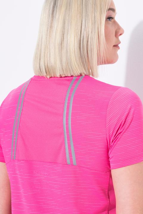 Produktbild Ulla Popken Funktionsshirt, Mesheinsätze, V-Ausschnitt, Halbarm (58)
