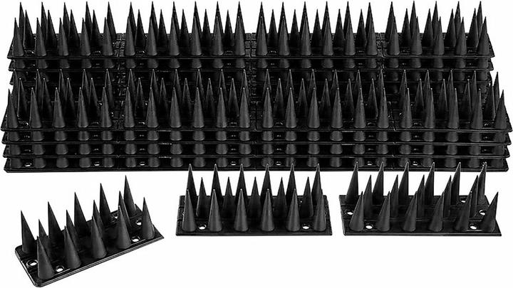 Isotronic Taubenspikes, Anti-Vogel-Spikes, schwarz, 5,4 m