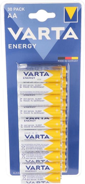 Actual product image Varta Energy (30 pcs., AA, 2800 mAh)