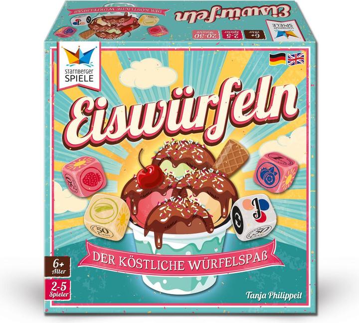 Actual product image Starnberger Spiele Ice cubes (English, German, 2 - 5 Players)