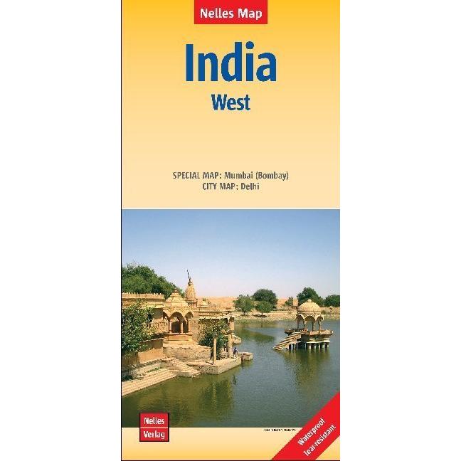 Map India West, Landkarte