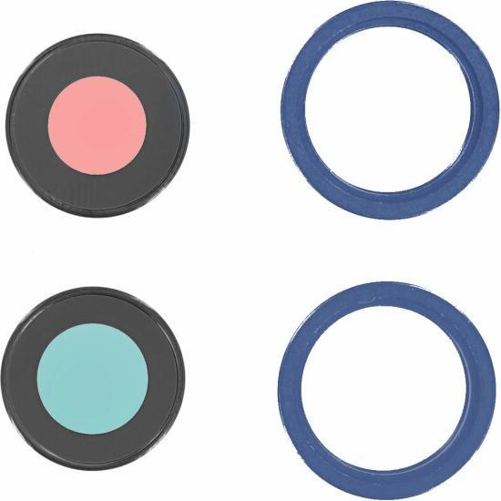 OEM Rückkameraobjektiv für iPhone 13 - midnight (iPhone 13, iPhone 13 mini), Mobilgerät Ersatzteile, Blau