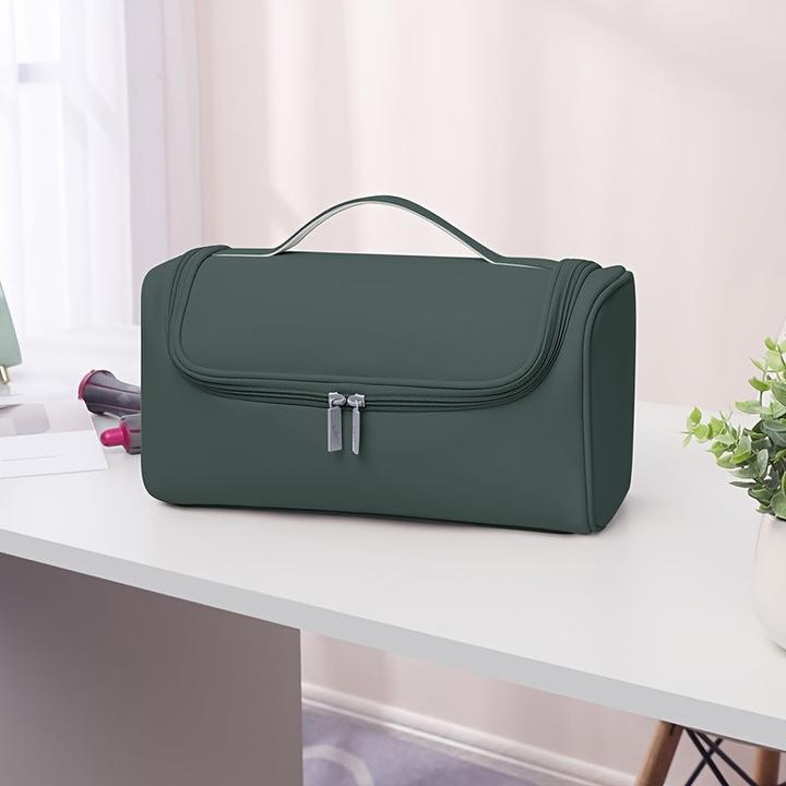 Actual product image Only-Bags.Store Multifunktionale Kosmetiktasche für Haartrockner, Lockenstab, Styling-Tools - PU-Material