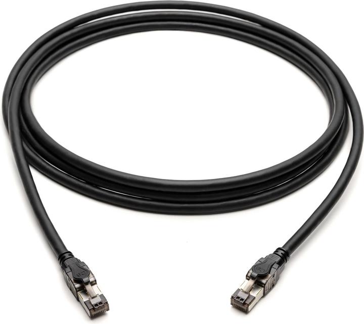 Productafbeelding Digitus CAT 8.1 S-FTP patchkabel, Cu, LSZH AWG 24/7, lengte 1 m, kleur grijs (S/FTP, CAT8.1, 1 m)