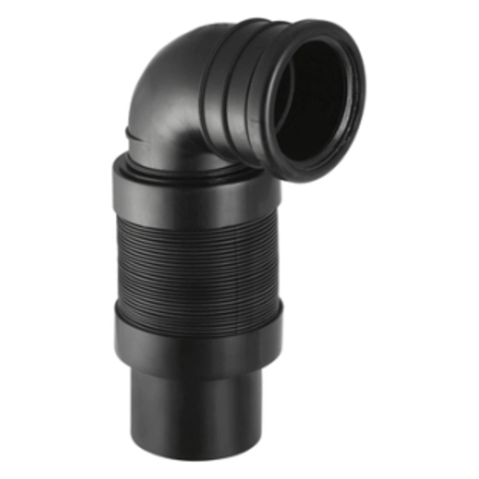 Geberit, Sanitair Installatiemateriaal, Vertriebs GmbH Pe Wc-wandbocht Uittrekbaar DN90