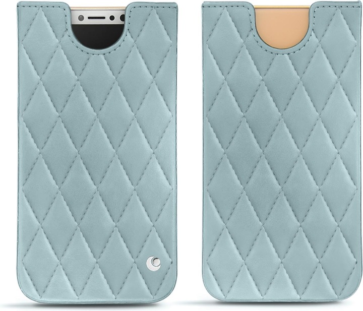 Bleu ciel - Couture ( Nappa - Pantone #abcae9 )