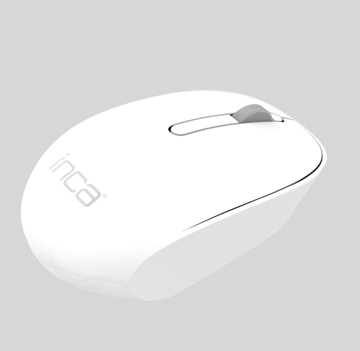 Actual product image Inca Mouse IWM-241RB CANDY DESING 3D- White (Wireless)