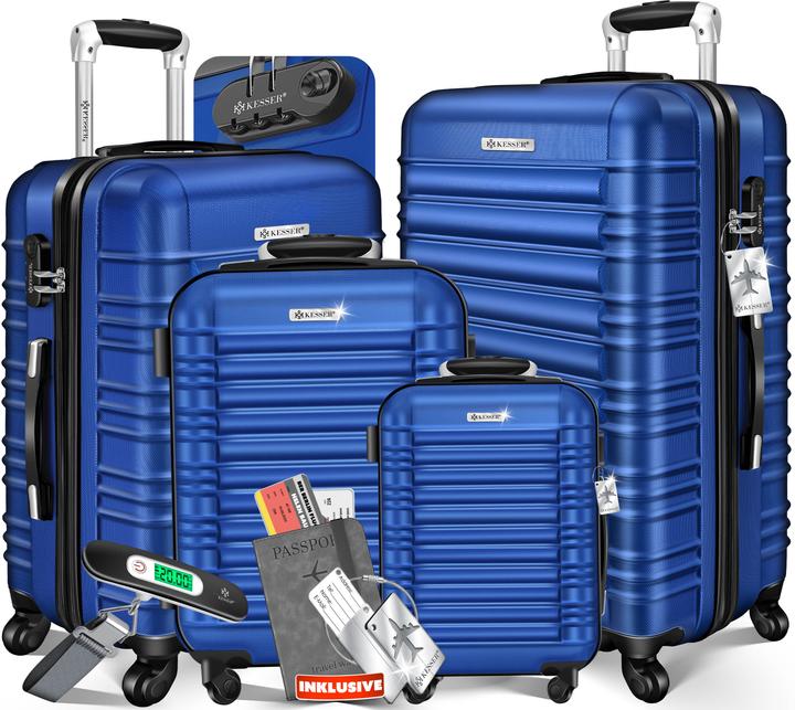 Image du produit Kesser 4-teiliges Hartschalenkofferset (25 l)