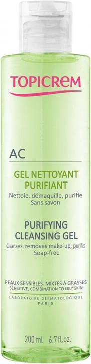 Actual product image Topicrem AC Purifying Cleansing Gel (200 ml)