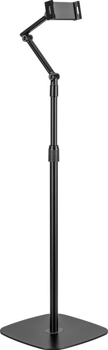 InLine Tablet Halterung mit Bodenplatte aus Metall