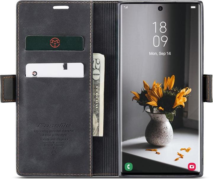 Actual product image König Design Case Mobile Protection for Samsung Galaxy S23 Plus Ultra Case Cover Wallet Bag (Samsung Galaxy S23 Ultra)