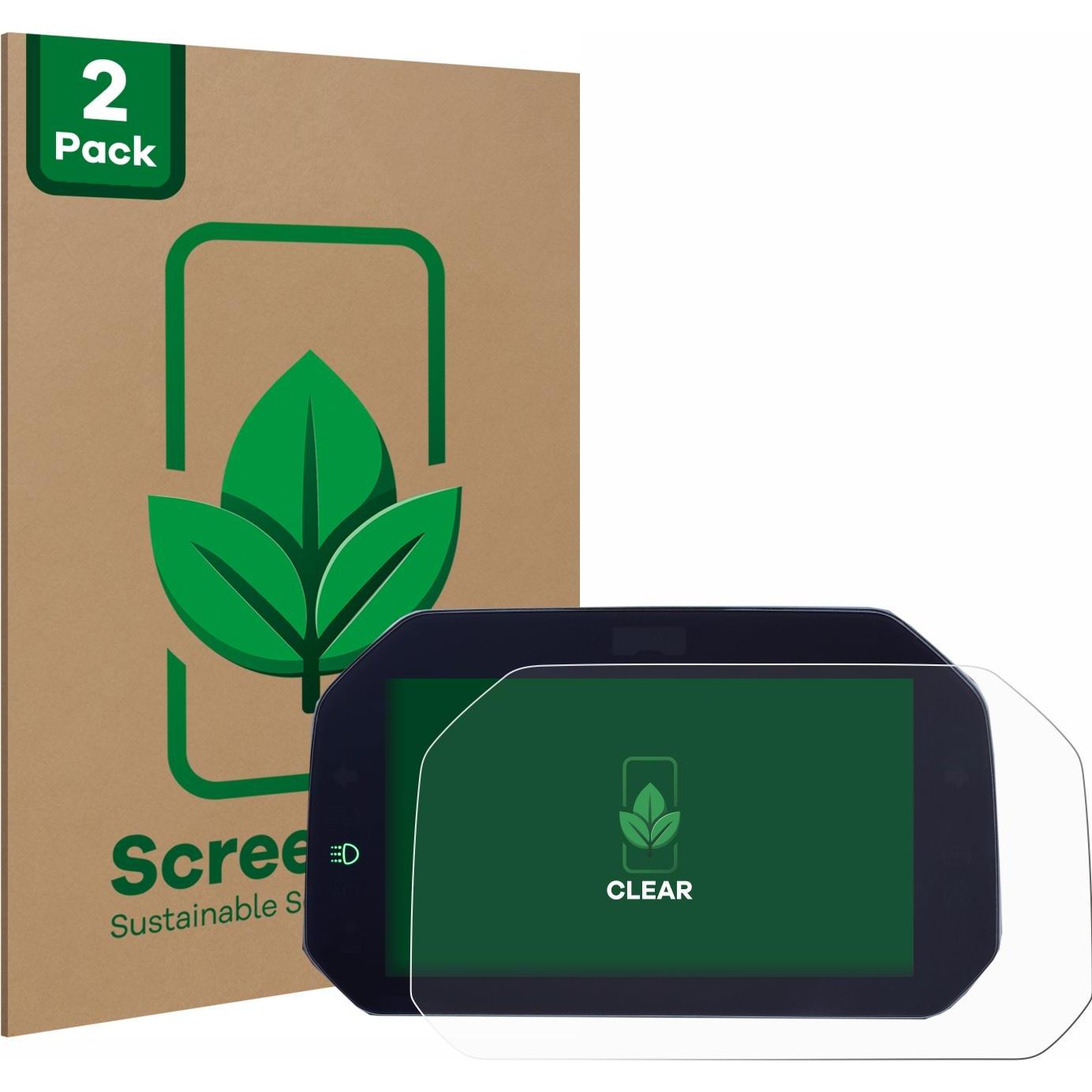 ScreenLeaf, Fahrzeug Navigation Zubehör, Schutzfolie nachhaltiger Displayschutz Displayschutzfolie Folie Klar Transparen...
