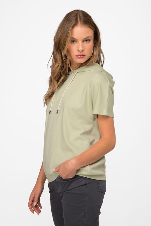 Produktbild Laurasøn Hoodie, oversized, Kapuze, elastischer Saum (L)