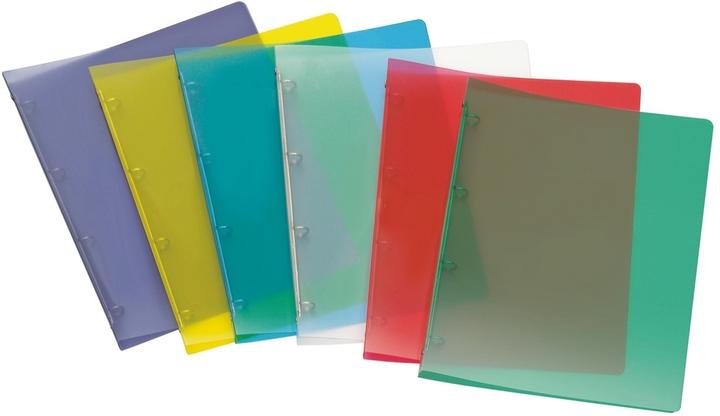 Magni Classeur à anneaux A4 4 anneaux PP Propyglass assorti 20mm (A4, 20 mm, 1 pièce(s))